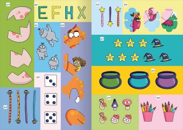 Produktbild: Meine fantastischen Sticker-R&auml;tsel f&uuml;r die Ferien