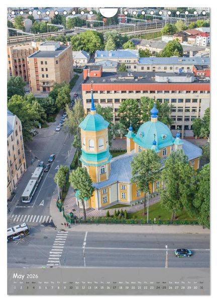 Produktbild: Riga Sigulda Latvia (Wall Calendar 2026 DIN A4 portrait), CALVENDO 12 Month Wall Calendar