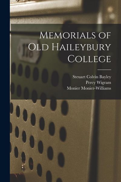 Produktbild: Memorials of Old Haileybury College