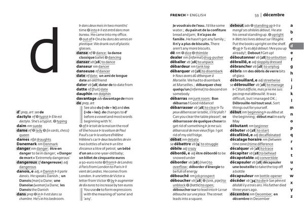Produktbild: FRENCH SCHOOL GEM DICT PB