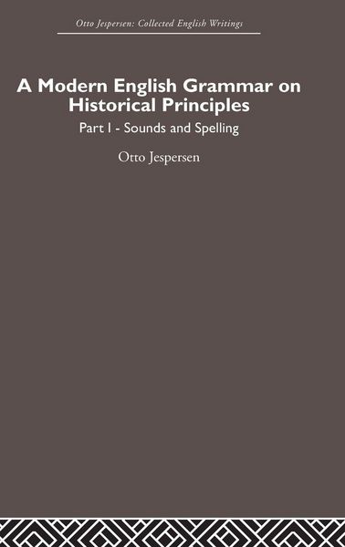 Produktbild: A Modern English Grammar on Historical Principles