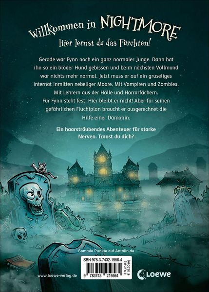 Produktbild: Nightmore - Das gruseligste Internat der Welt (Band 1) - Pl&ouml;tzlich Werwolf