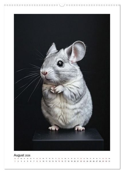 Produktbild: Waurick, K: Knuddlige Chinchillas (hochwertiger Premium Wand