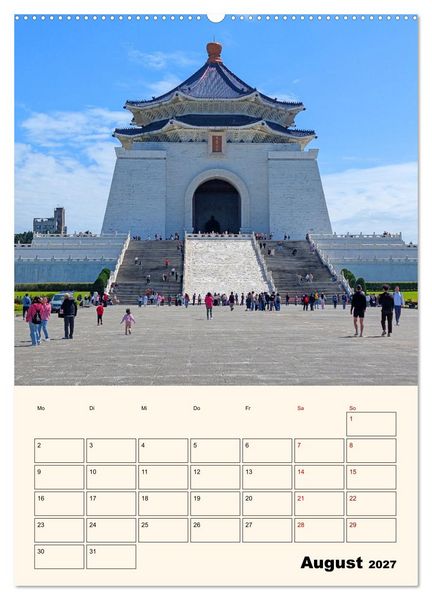 Produktbild: Taipeh &ndash; Stadt der Kontraste (hochwertiger Premium Wandkalender 2027 DIN A2 hoch), Kunstdruck in Hochglanz