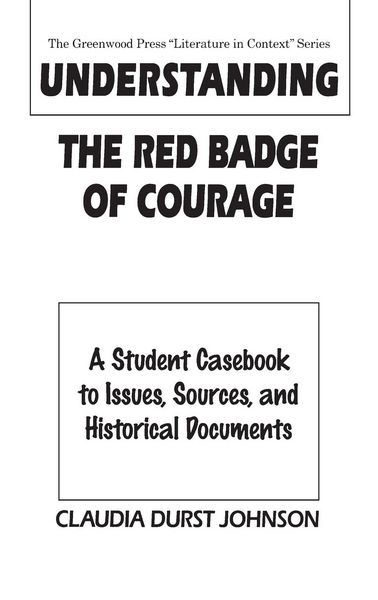 Produktbild: Understanding The Red Badge of Courage