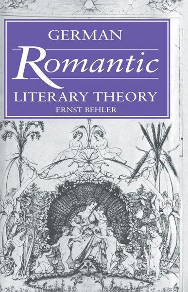 Produktbild: German Romantic Literary Theory