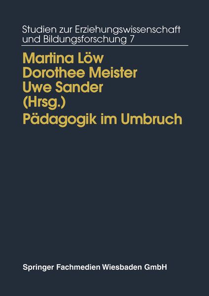 Produktbild: P&auml;dagogik im Umbruch