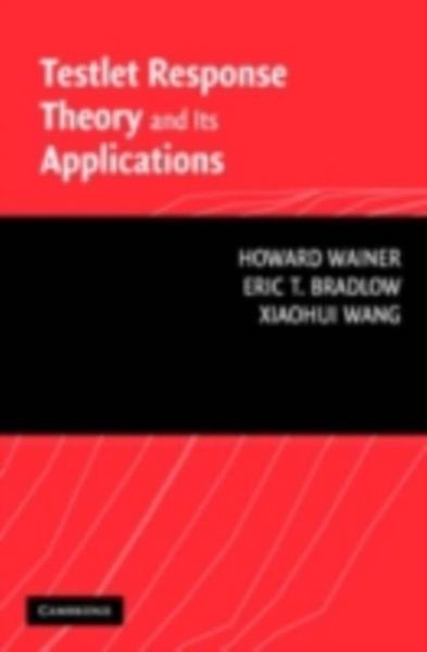 Produktbild: Testlet Response Theory and Its Applications