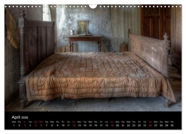 Produktbild: Lost Places - Beauty of decay (Wall Calendar 2026 DIN A3 landscape), CALVENDO 12 Month Wall Calendar