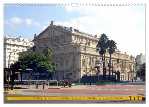 Produktbild: Buenos Aires - Capital on the Rio de la Plata (Wall Calendar 2027 DIN A3 landscape), CALVENDO 12 Month Wall Calendar