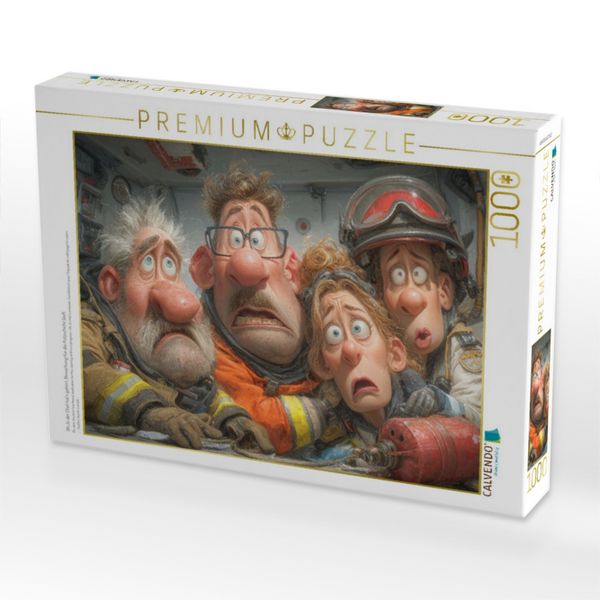 Produktbild: CALVENDO Puzzle Oh,Je der Chef hat's geh&ouml;rt, Bewerbung f&uuml;r die Putzschicht l&auml;uft | 1000 Teile Lege-Gr&ouml;&szlig;e 64x48cm Foto-Puzzle f&uuml;r gl&uuml;ckliche Stunden
