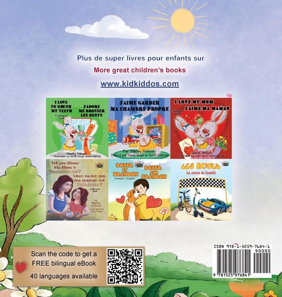 Produktbild: I am Thankful (French English Bilingual Children's Book)