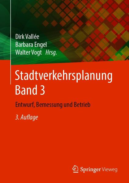 Produktbild: Stadtverkehrsplanung Band 3