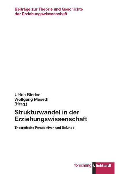 Produktbild: Strukturwandel in der Erziehungswissenschaft