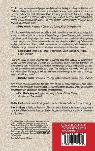 Produktbild: Climate Change as Social Drama
