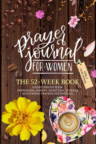Produktbild: Prayer Journal For Women: The 52 Week Book-Guided Prayer Book-Depression, Anxiety, Addiction, Stress & Much More! Prayers For The Soul