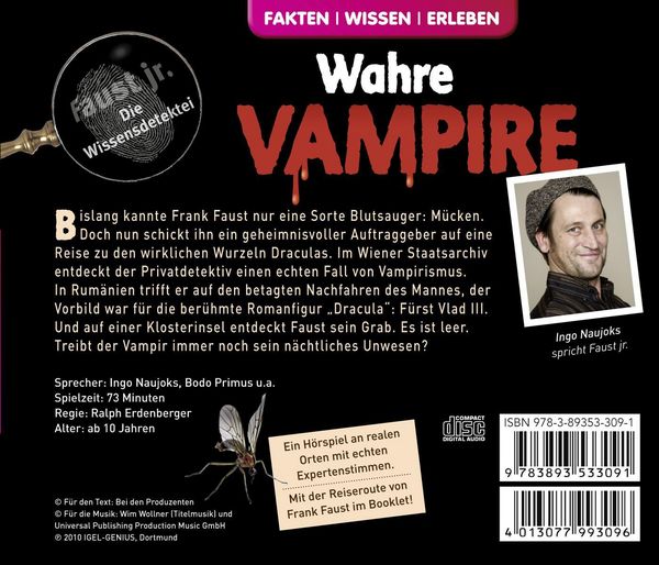 Produktbild: Faust junior ermittelt. Wahre Vampire (03)