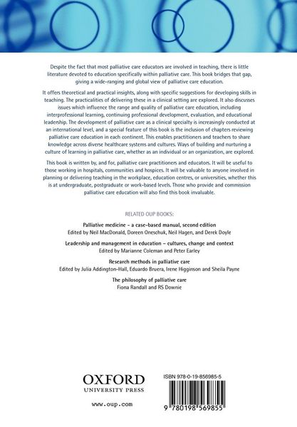 Produktbild: Education in Palliative Care
