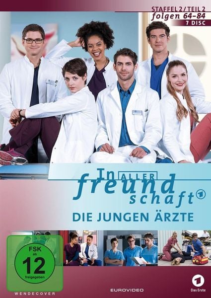Produktbild: In aller Freundschaft - Die jungen Ärzte - Staffel 2.2/Folgen 64-84 [7 DVDs]