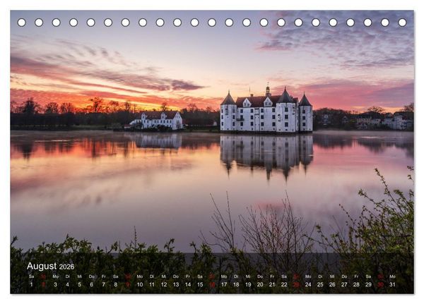 Produktbild: 2026 - wundervolle Lichtstimmungen an Nord- und Ostsee (Tischkalender 2026 DIN A5 quer), CALVENDO Monatskalender