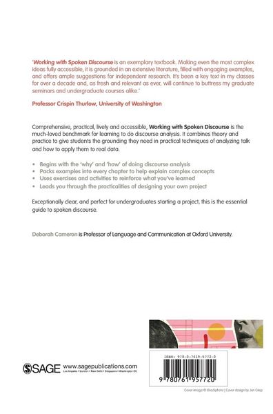 Produktbild: Working with Spoken Discourse