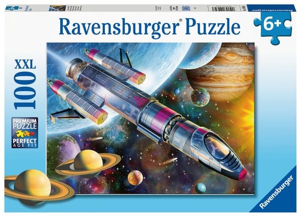 Produktbild: Puzzle Ravensburger Mission im Weltall 100 Teile XXL