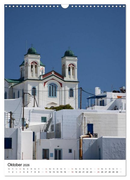 Produktbild: Liebenswertes Paros, Insel der Kykladen (Wandkalender 2026 DIN A3 hoch), CALVENDO Monatskalender