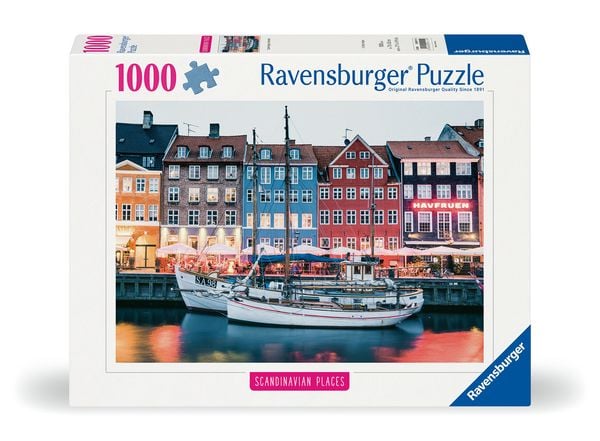 Produktbild: Erwachsenenpuzzle 1000 Teile - Kopenhagen, D&auml;nemark