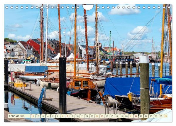 Produktbild: Bezauberndes Flensburg (Wandkalender 2026 DIN A4 quer), CALVENDO Monatskalender