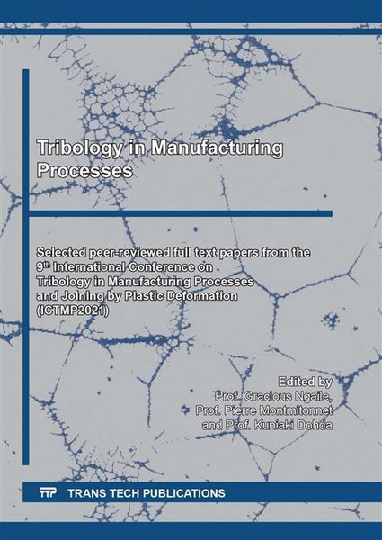Produktbild: Tribology in Manufacturing Processes