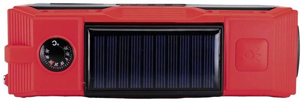 Produktbild: Albrecht DR 112 Outdoorradio DAB+, UKW Notfallradio, USB, Bluetooth&reg; Akku-Ladefunktion, Handkurbel, Solarpanel