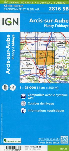 Produktbild: Arcis sur Aube Plancy L'Abbaye