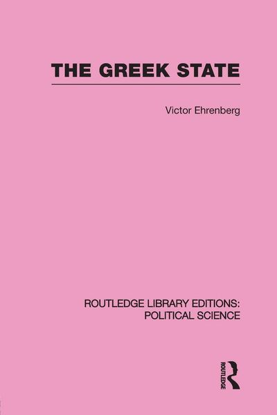 Produktbild: The Greek State (Routledge Library Editions