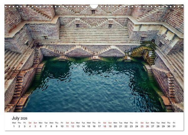 Produktbild: Wonderful India (Wall Calendar 2026 DIN A3 landscape), CALVENDO 12 Month Wall Calendar