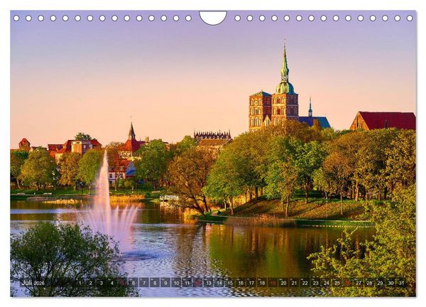 Produktbild: Sch&ouml;ne Ostsee - Impressionen &uuml;bers Jahr (Wandkalender 2026 DIN A4 quer), CALVENDO Monatskalender