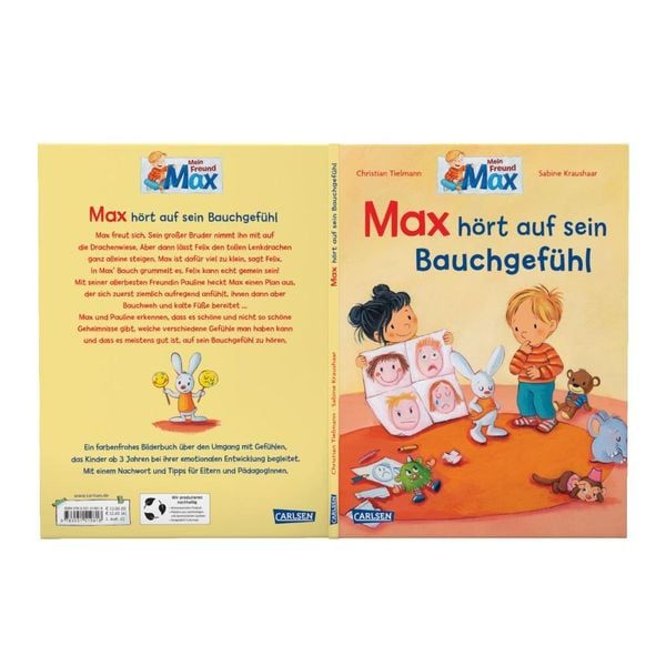 Produktbild: Max-Bilderb&uuml;cher: Max h&ouml;rt auf sein Bauchgef&uuml;hl