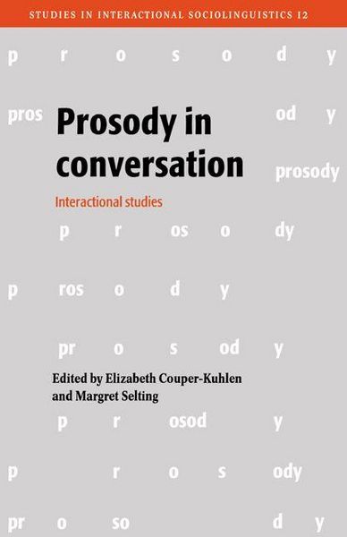 Produktbild: Prosody in Conversation