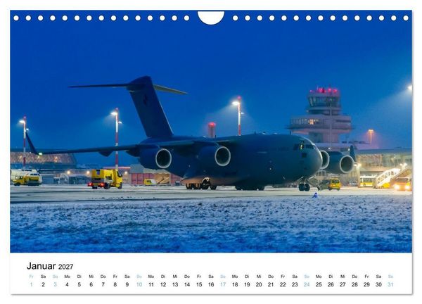 Produktbild: Air Cargo - Frachtflugzeuge, Giganten der L&uuml;fte (Wandkalender 2027 DIN A4 quer), CALVENDO Monatskalender