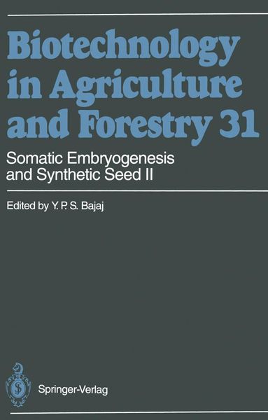 Produktbild: Somatic Embryogenesis and Synthetic Seed II