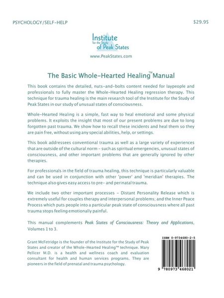 Produktbild: The Basic Whole-Hearted Healing Manual