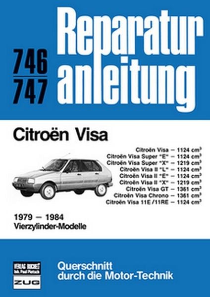 Citroen Visa 1979 - 1984, Taschenbuch von , Bucheli, 9783716816462