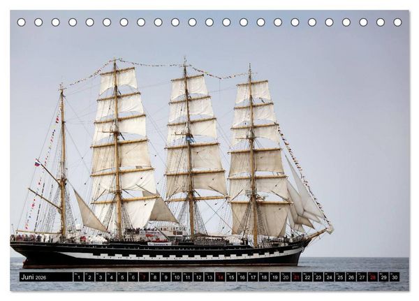 Produktbild: Hanse Sail (Tischkalender 2026 DIN A5 quer), CALVENDO Monatskalender