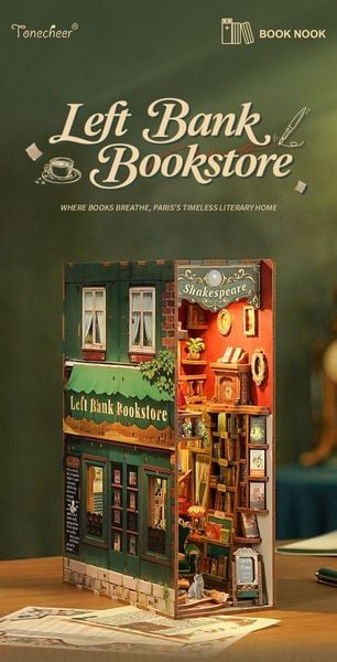 Produktbild: Booknook Left Bank Bookstore