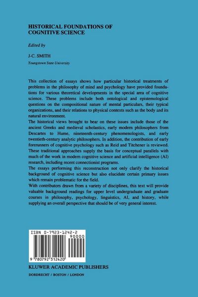 Produktbild: Historical Foundations of Cognitive Science
