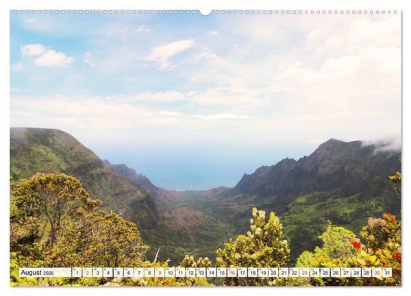 Produktbild: Hawaii the Aloha State (hochwertiger Premium Wandkalender 2026 DIN A2 quer), Kunstdruck in Hochglanz