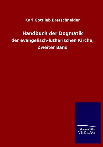 Produktbild: Handbuch der Dogmatik