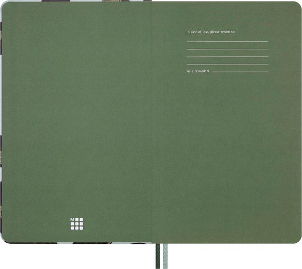 Produktbild: Moleskine Das Jahr der Schlange Bl&auml;tter Notizbuch, L/A5, fester Einband, liniert, ohne Box