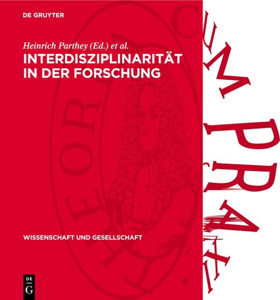 Produktbild: Interdisziplinarit&auml;t in der Forschung
