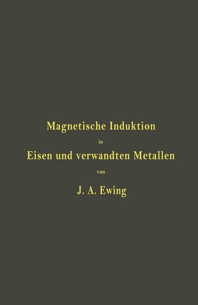 Produktbild: Magnetische Induktion in Eisen und verwandten Metallen