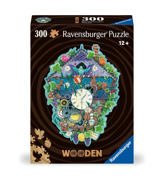 Produktbild: Wooden Puzzle 300 Teile - Kuckucksuhr